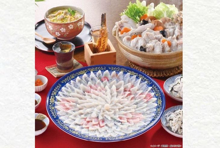 日高本店 とらふく料理フルコース