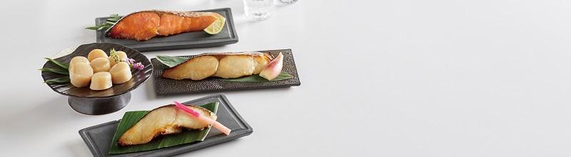 浜の院 江戸甘味噌仕立て浜町漬と白蒸貝柱セット
